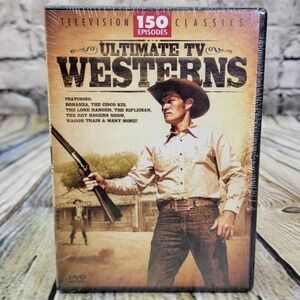 Ultimate TV Westerns - 150 Episodes (DVD, 2007, 12-Disc Set) Factory Sealed  NEW